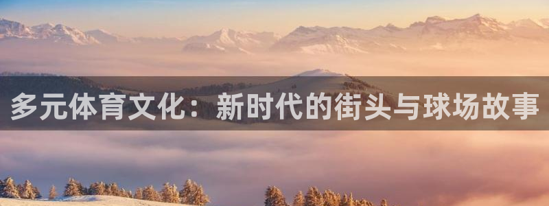杏耀包怎么样：多元体育文化：新时代的街头与球场故事