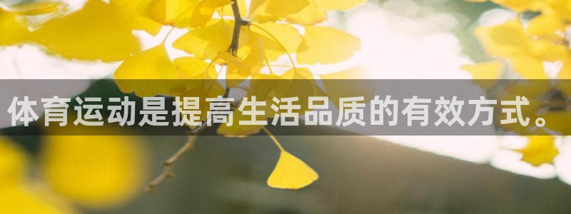 杏耀如何注册：体育运动是提高生活品质的有效方式。